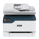 Imprimante multifonction Xerox® C235 vue de face Imprimante multifonction Xerox® C235 vue de face