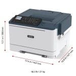 Imprimante couleur Xerox® C310 dimensions Imprimante couleur Xerox® C310 dimensions
