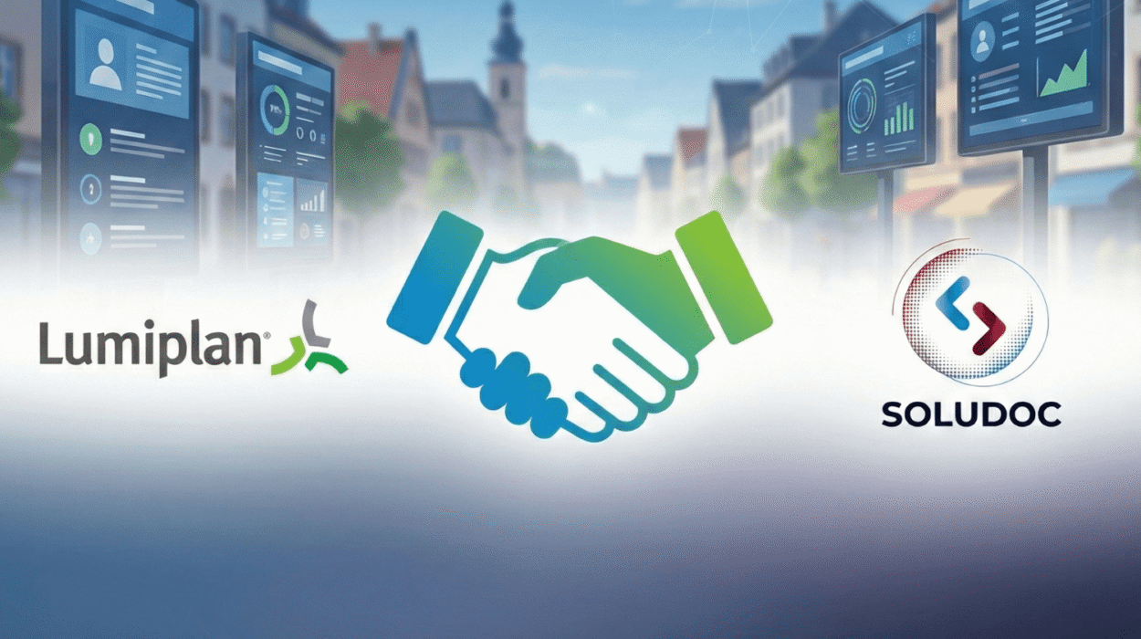 Panneau lumineux mairie - Solutions affichage dynamique Grand Est par SOLUDOC