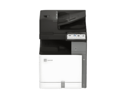 Imprimante multifonction Lexmark CX833 vue de face