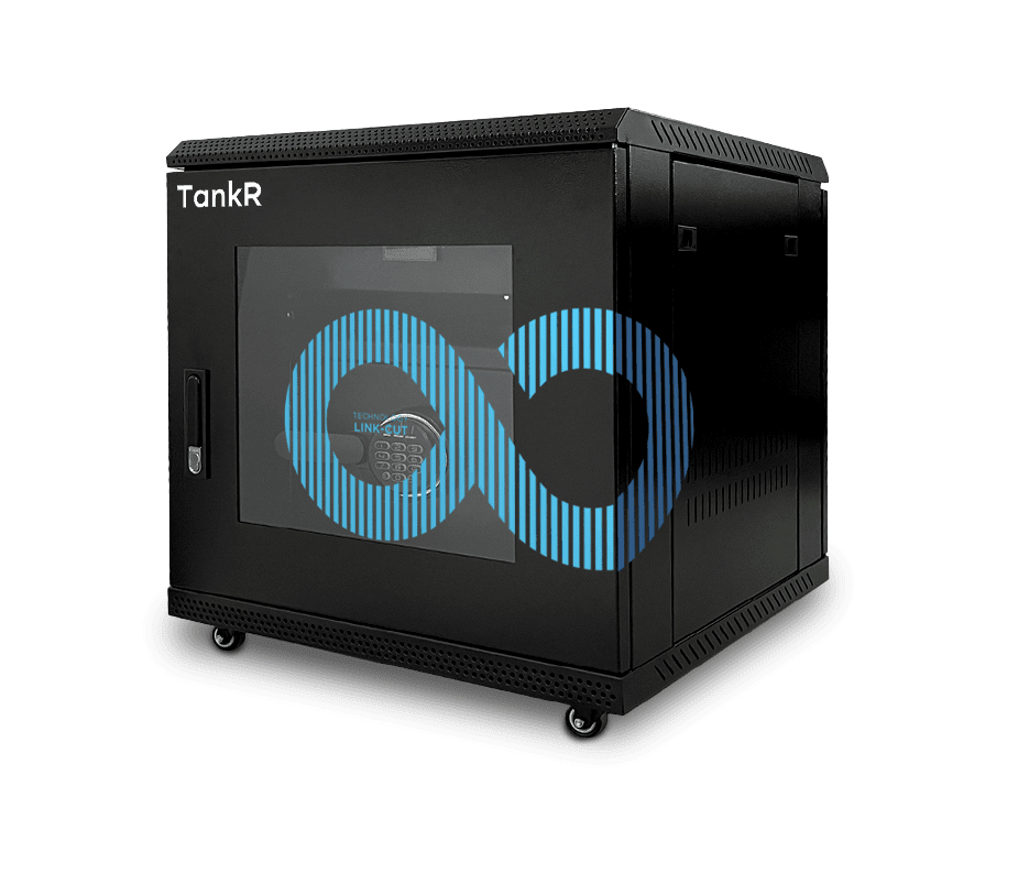 La gamme de coffres de cybersauvegarde souveraine TankR de Docaposte, avec AIR-gap physique et technologie LINK-CUT